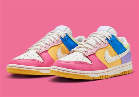 nike dunk low colorful